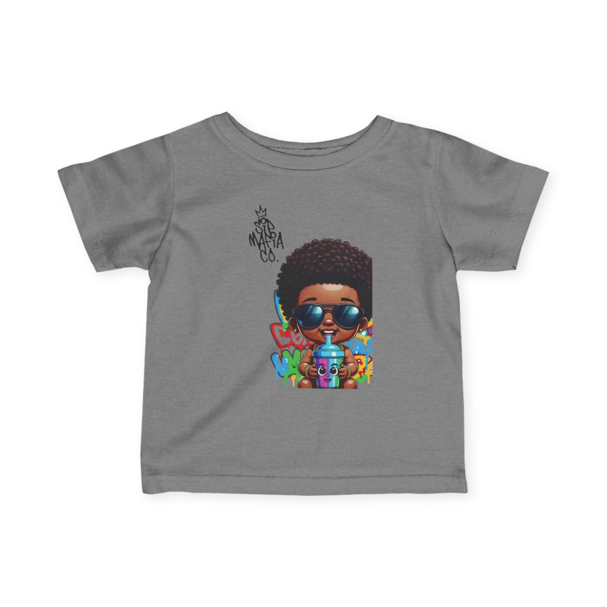 Afro Baby Drip Tee – Street Art Edition