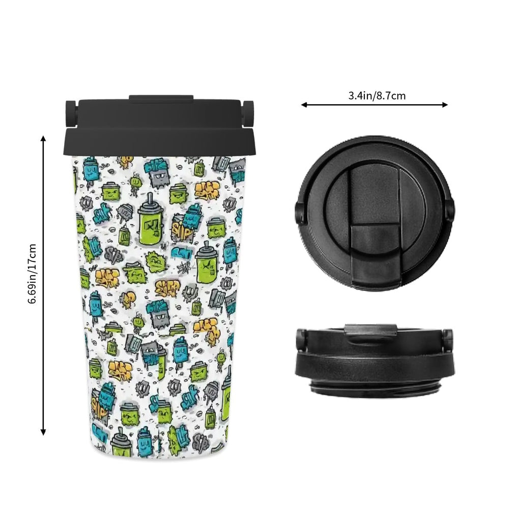 Sip Sip Hooray! Mom Tumbler – 16oz Insulated Travel Mug
