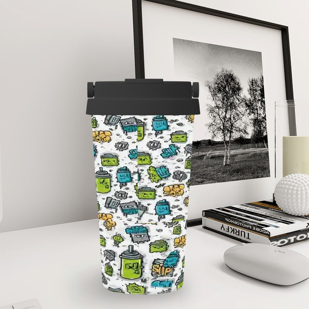 Sip Sip Hooray! Mom Tumbler – 16oz Insulated Travel Mug