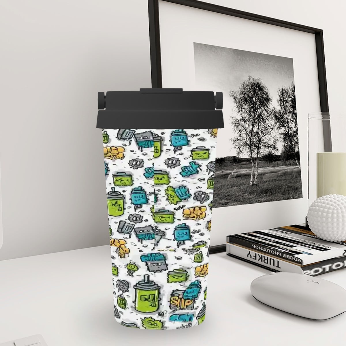 Sip Sip Hooray! Mom Tumbler – 16oz Insulated Travel Mug