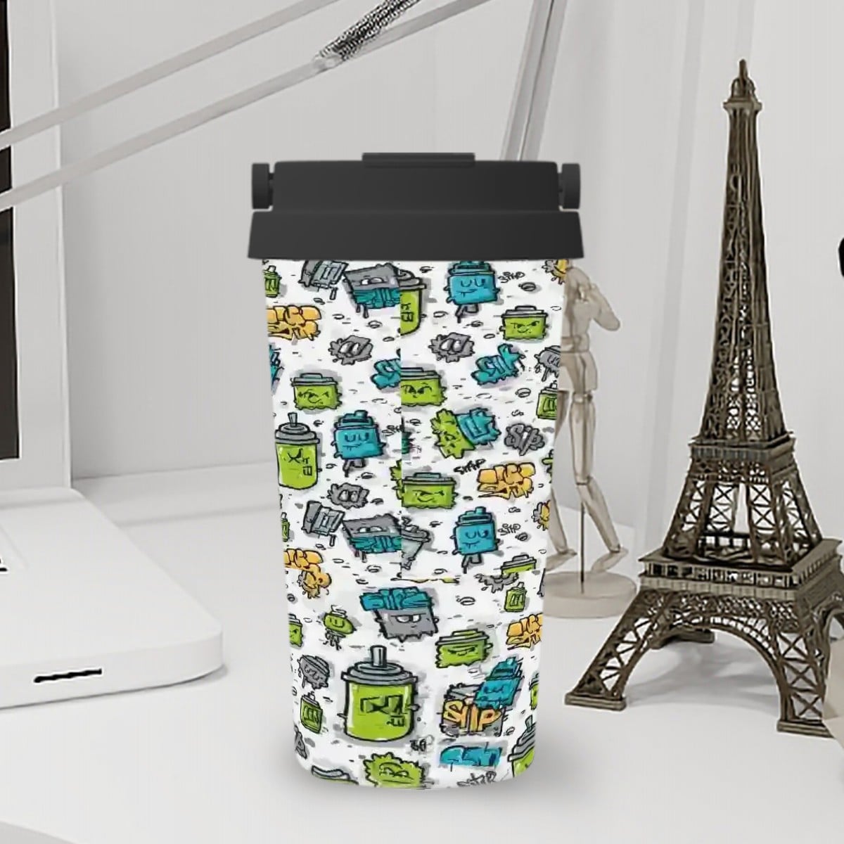 Sip Sip Hooray! Mom Tumbler – 16oz Insulated Travel Mug